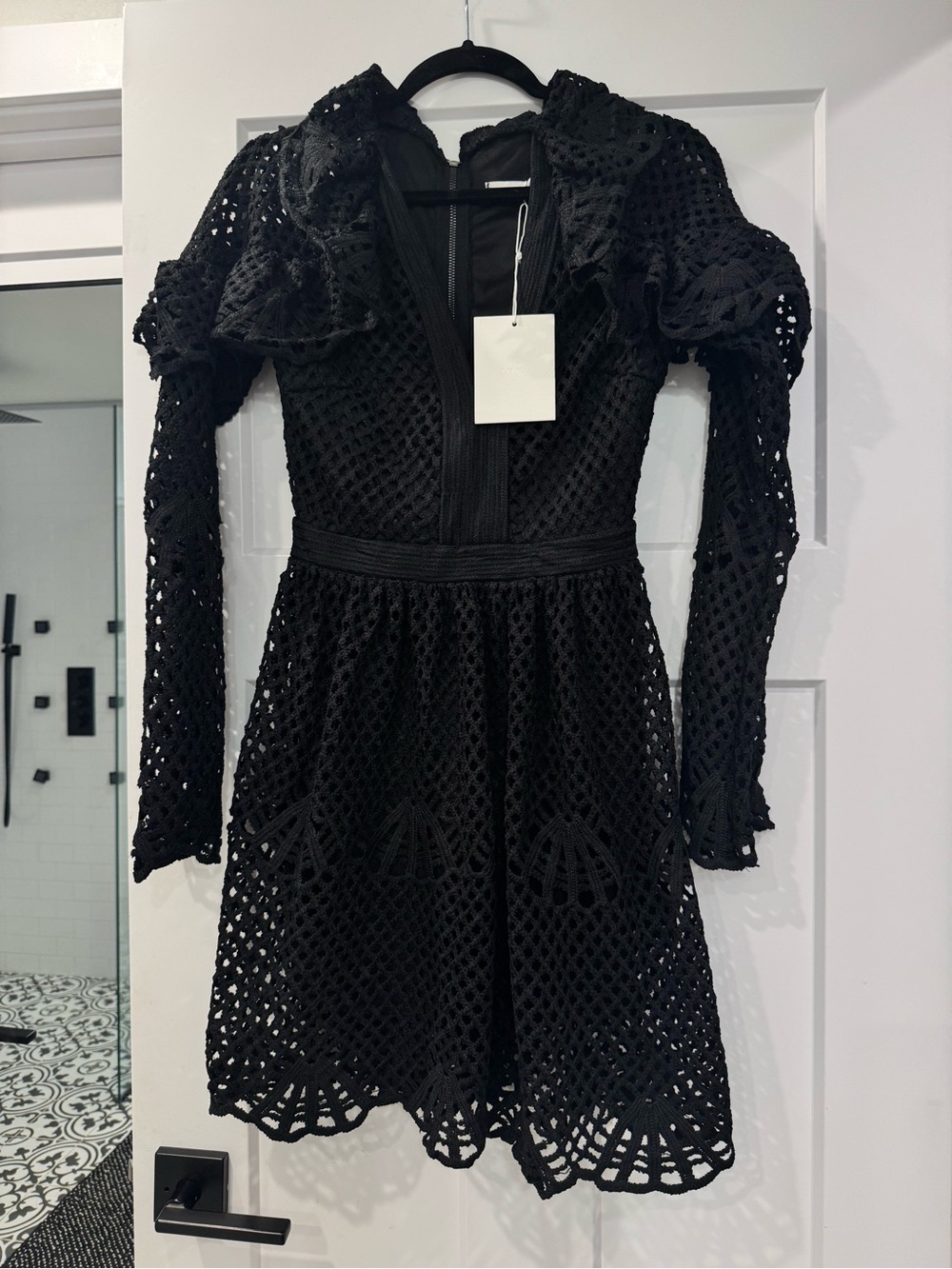 NWT - 70F/21c Crochet MIDI Dress